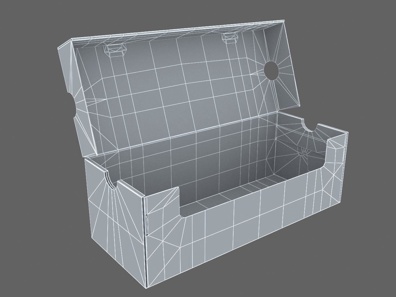 3D model Converse box