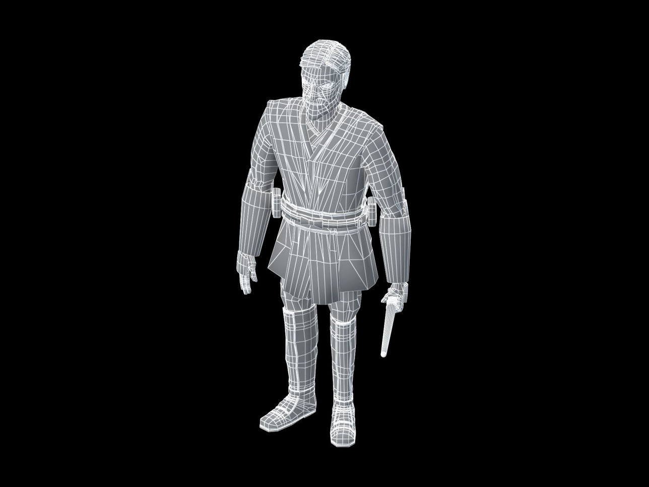 Obi-Wan 3D model