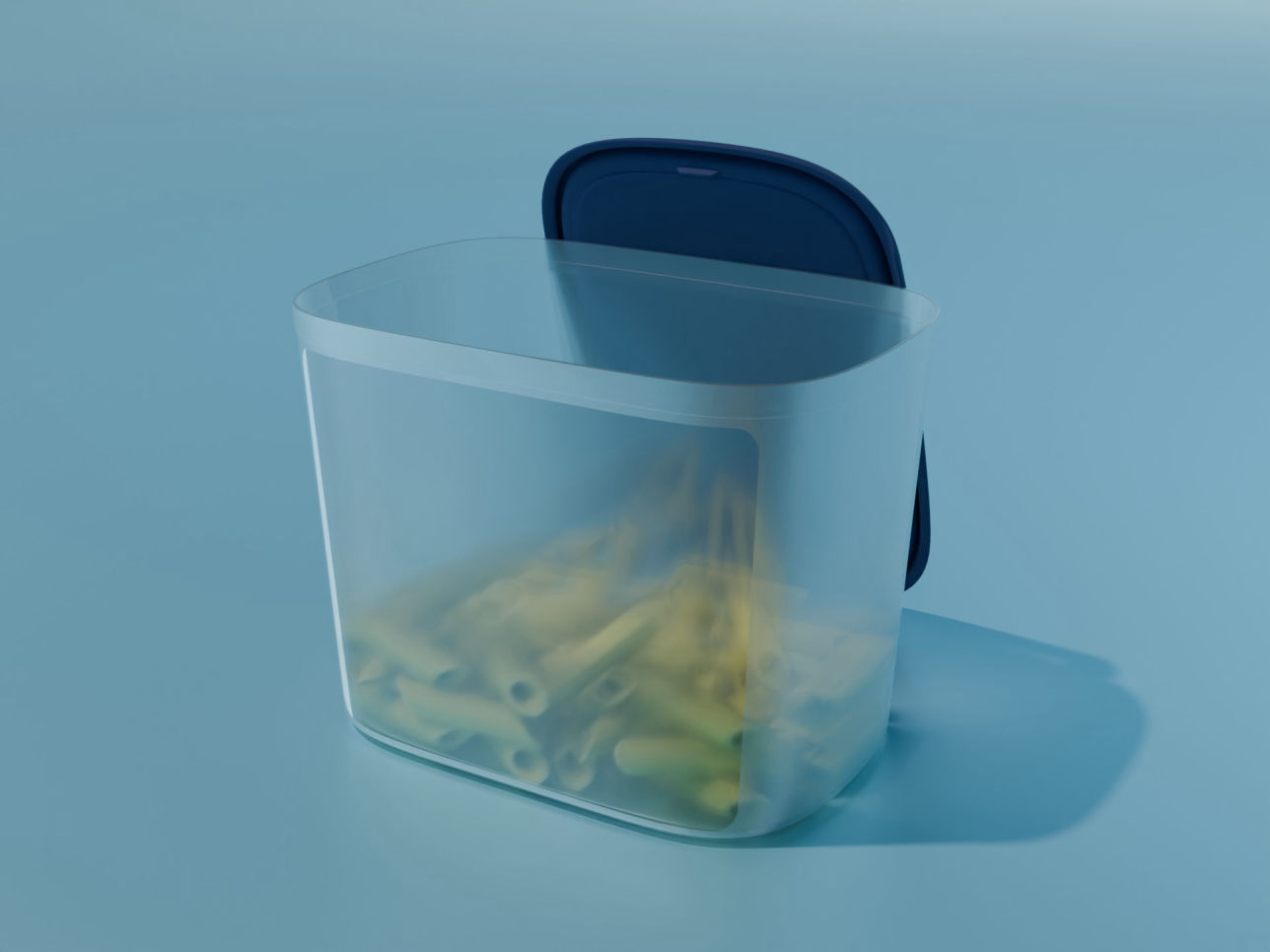 Tupperware fresh box 4.4l 3D model