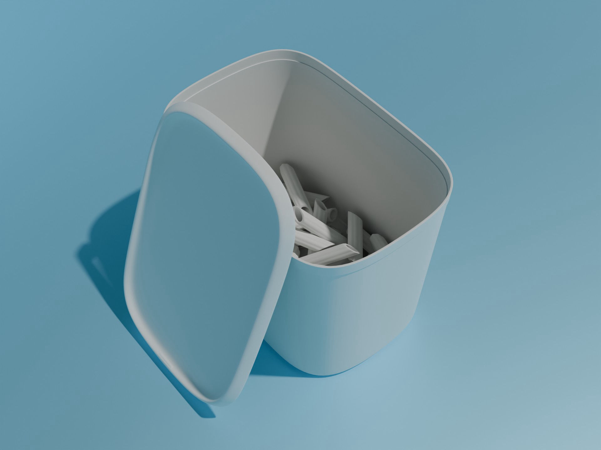 Tupperware fresh box 4.4l 3D model